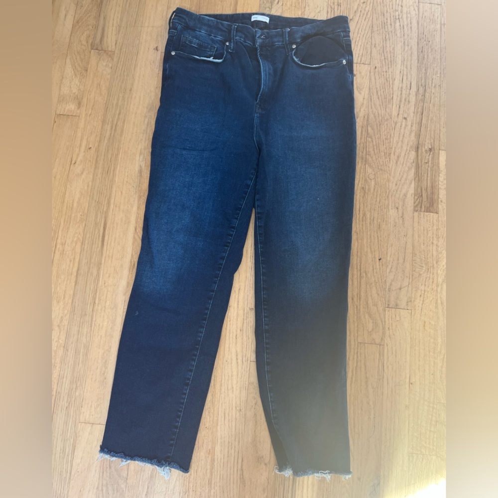 Good American Dark Blue Skinny Jeans
